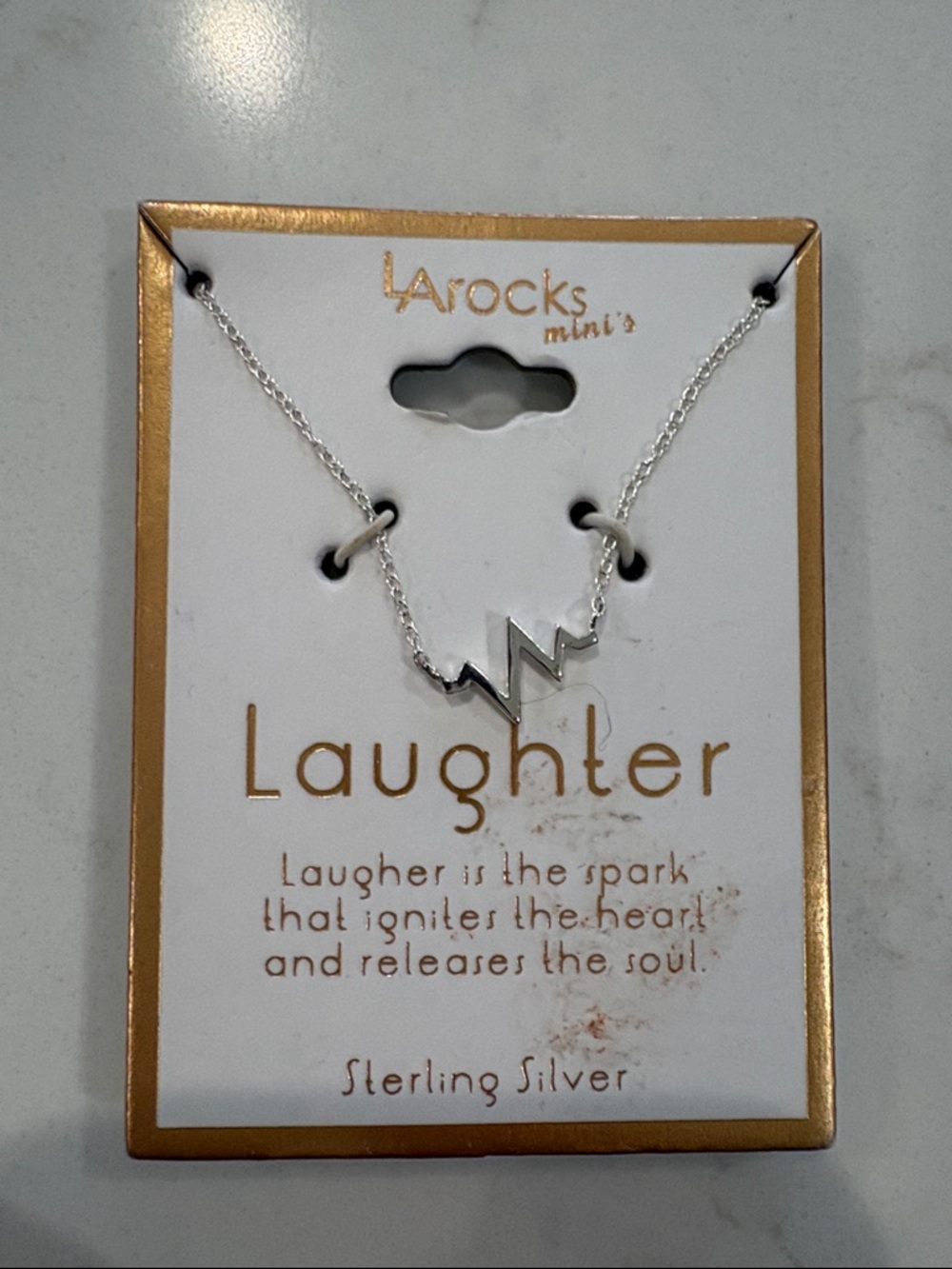 LARocks Silver heartbeat Pendant Necklace